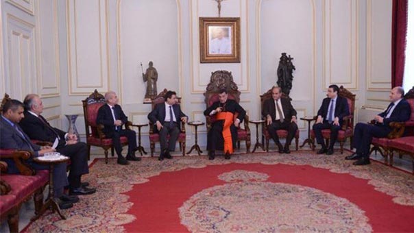 كنعان زار الشيخ قاسم والراعي والحريري: سنستخدم كل الوسائل الدستورية والديمقراطية المشروعة لمنع التمديد