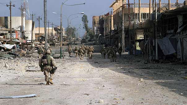 الحشد الشعبي العراقي يتقدم بسرعة محررًا ثلاث قرى لناحية القيروان والخسائر فادحة