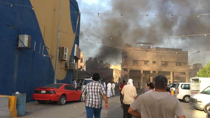انفجار في القطيف بالسعودية ونشطاء يتحدثون عن استشهاد شخصين
