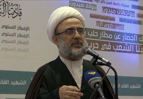الشيخ قاووق: نتائج المعركة في سوريا هي التي ترسم مستقبل المنطقة