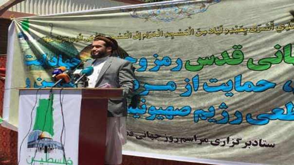  الشعب الأفغاني أحيا يوم القدس العالمي بمسيرات حاشدة