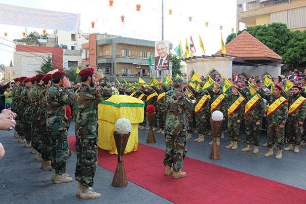 حزب الله وجمهور المقاومة شيّعوا الشهيد المجاهد ابراهيم جوني في الغازية