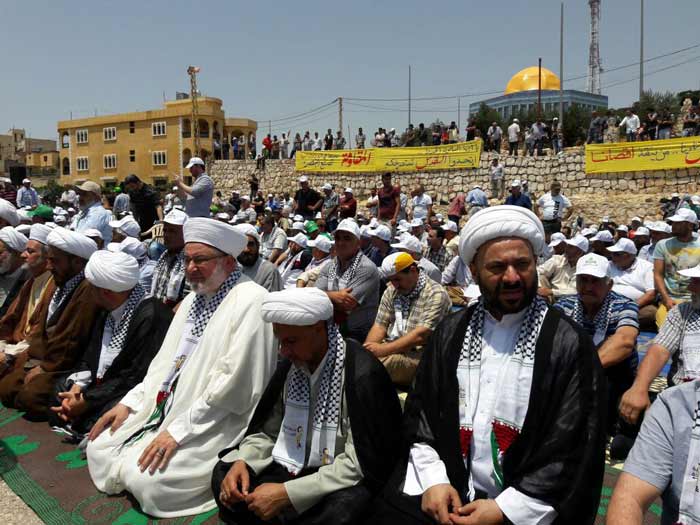 الشيخ ماهر حمود من مارون الراس: نحن اهل الارض اهل الحق و&rsquo;إسرائيل&rsquo; الى زوال