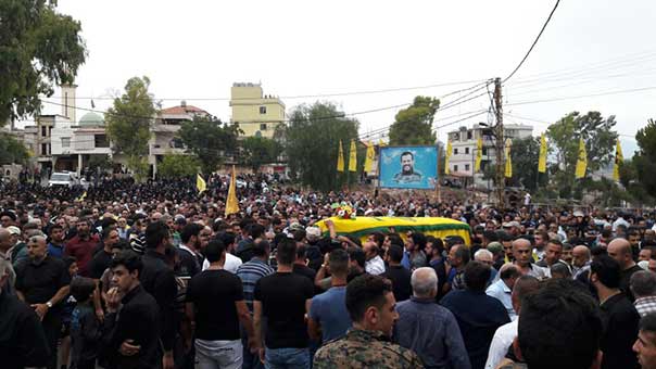 حزب الله وجمهور المقاومة يشيعون كوكبة من الشهداء في البقاع وبيروت والجنوب 