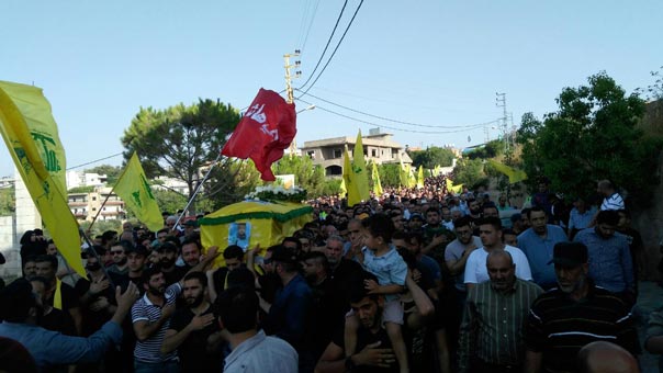 حزب الله يشيع كوكبة من الشهداء في البقاع والجنوب