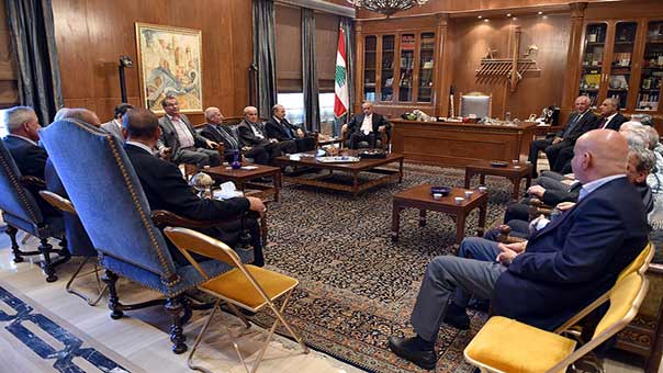  الرئيس بري في لقاء الأربعاء : تحرير الأرض عمل دستوري ومقدس