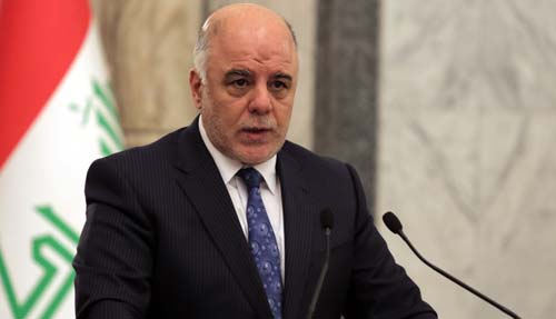 العبادي: الحشدان العشائري والشعبي سيشاركان في تحرير تلعفر&lrm;
