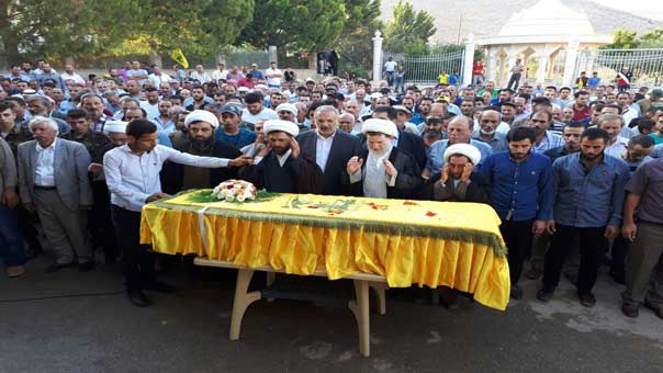 حزب الله وأهالي بلدتي سهلات الماء وإبش يشيعون الشهيد مهدي جعفر الى مثواه الاخير