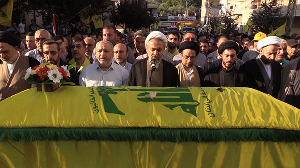 حزب الله وأهالي زبدين شيّعوا الشهيد المجاهد مصطفى حسن مقدّم بموكب مهيب