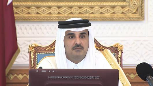 تميم تسلّم رسالة كويتية.. والتقى مبعوثين أميركيين لبحث الأزمة الخليجية

