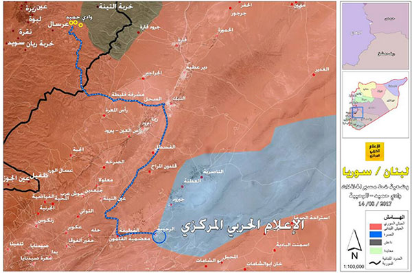 اندحار &rsquo;سرايا أهل الشام&rsquo;.. والملاهي ووادي حميد ووادي العجرم في عرسال خالية من المسلحين