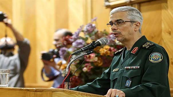 رئيس أركان القوات المسلّحة الإيرانية: أجواؤنا الأكثر أمنًا في المنطقة