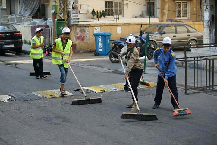 بالصور: انطلاق حملة &rsquo;النظافة&rsquo; في الضاحية الجنوبية بيروت في أول محاور مشروع &rsquo;ضاحيتي&rsquo; التجميلي 