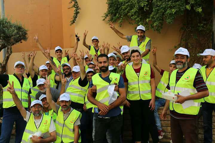 بالصور: انطلاق حملة &rsquo;النظافة&rsquo; في الضاحية الجنوبية بيروت في أول محاور مشروع &rsquo;ضاحيتي&rsquo; التجميلي 