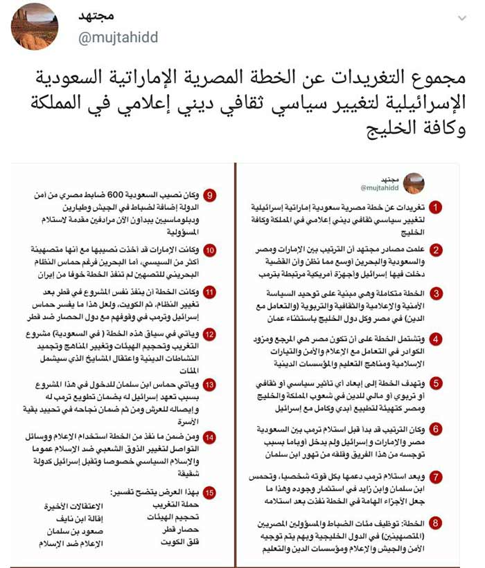 خطة لمحمد بن سلمان للتغيير في المملكة وتقبل ’إسرائيل’ كــ ’دولة’ شقيقة