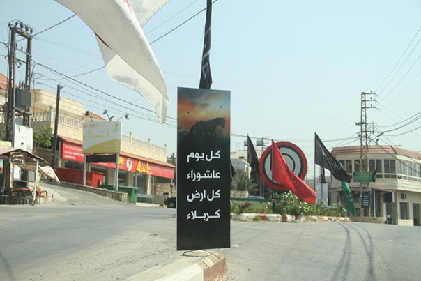 الجنوب يتّشح بالسواد استعدادا لاستقبال شهر محرم