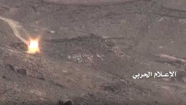 الجيش اليمني واللجان ييستهدفان تجمعات سعودية في نجران وآلية للمرتزقة في نهم