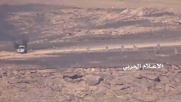 الجيش اليمني واللجان يصدّون هجوماً سعودياً على موقع الشرفة في نجران 

