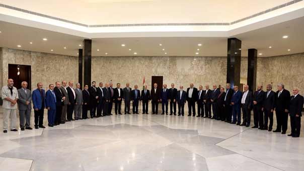 رئيس الجمهورية: الانتخابات ستتم في موعدها والتغيير آت وسنواجه الضغوط بوحدتنا 