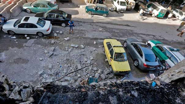 الأحداث الكاملة لتفجير قيادة شرطة محافظة دمشق