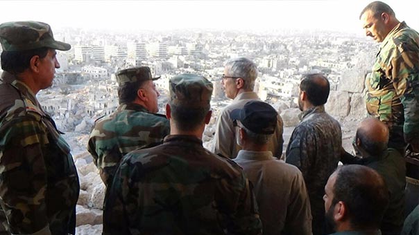 اللواء باقري من حلب: المجموعات الارهابية انتهت في سوريا