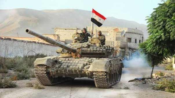 الجيش السوري يتقدم في ريف حماه الشمالي على حساب النصرة الإرهابية
