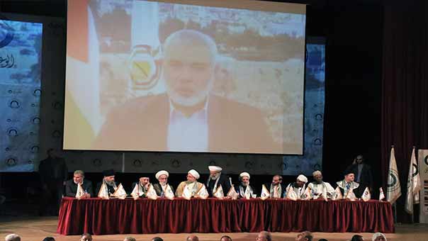 افتتاح مؤتمر &rsquo;الوعد الحق&rsquo; في بيروت.. والشيخ قاسم: لا تتعبوا أنفسكم بالصراخ فالمقاومة حياتنا

