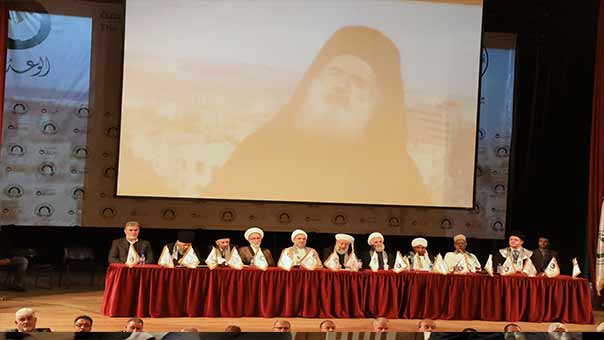 افتتاح مؤتمر &rsquo;الوعد الحق&rsquo; في بيروت.. والشيخ قاسم: لا تتعبوا أنفسكم بالصراخ فالمقاومة حياتنا

