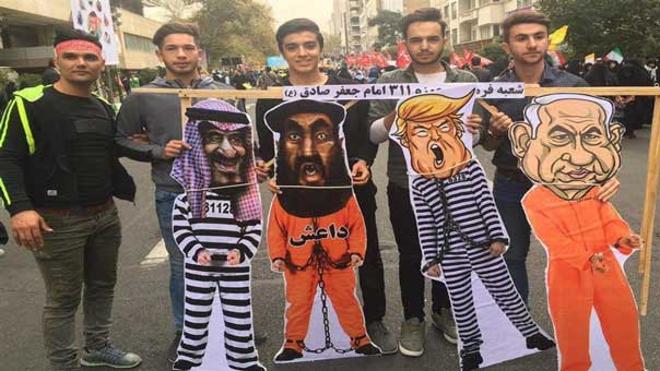 إيران تحيي اليوم الوطني لمقارعة &rsquo;الاستكبار العالمي&rsquo;.. وشمخاني: شعبنا يفشل مخططات أميركا