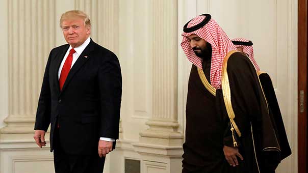 ترامب يدعم علنًا حفلة الجنون السعودية