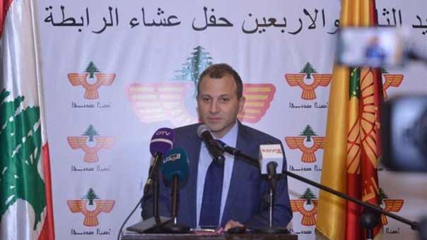 باسيل رداً على من يهددنا: &rsquo;سلام ووحدة&rsquo; ونطالب بعودة رئيس حكومتنا الى الوطن