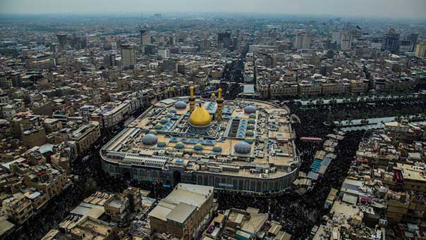 طوفان بشري تشهده كربلاء المقدسة في ذكرى أربعين الإمام الحسين (ع)
