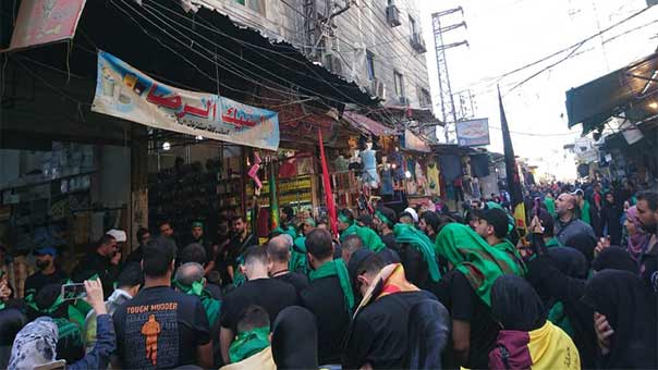 حشود غفيرة من كل العالم أحيت عاشوراء في مقام السيدة زينب (ع) بالشام