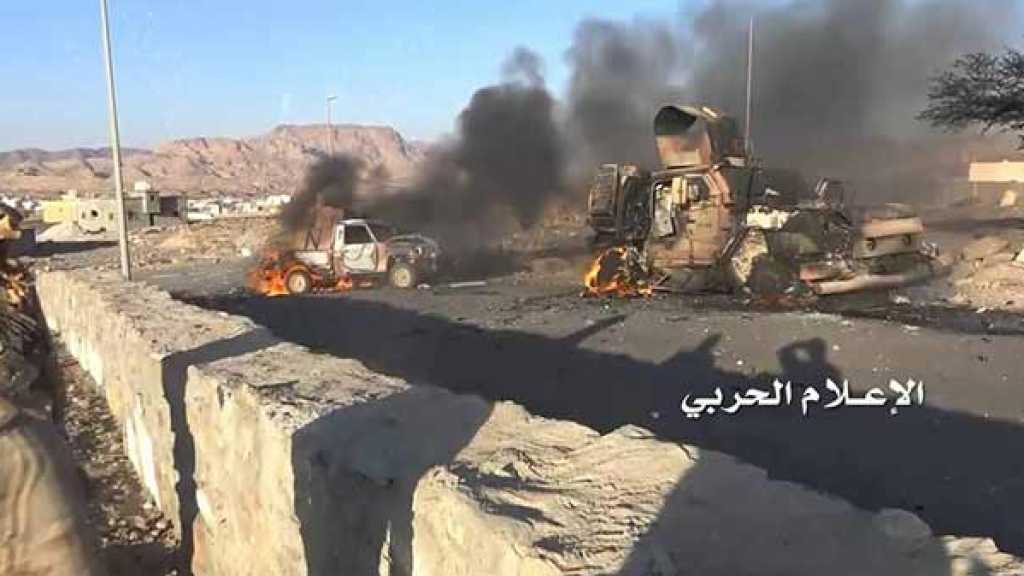 إصابة 5 قيادات من قوات العدوان بينهم رئيس هيئة الأركان بكمين في الجوف شرق اليمن