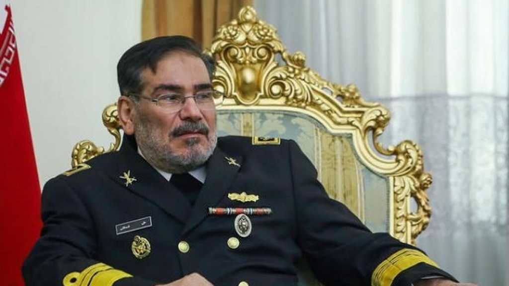 شمخاني: إیران تستخدم كل طاقاتها لإزالة العقبات امام الحوار بین بغدادربیل