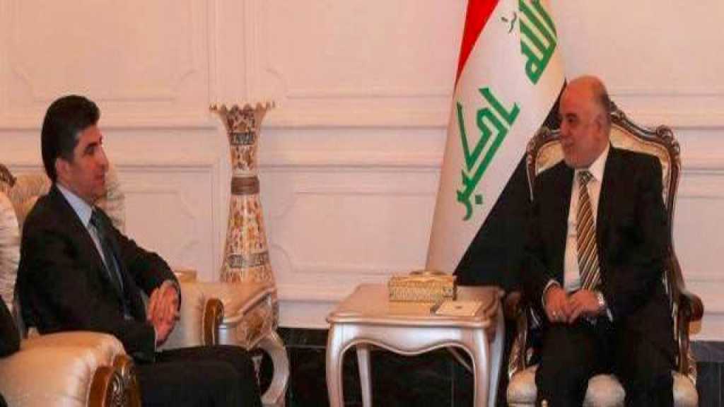 لقاء بين العبادي والبارزاني في دافوس