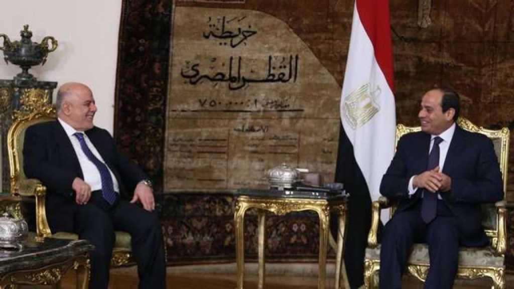 العبادي يتلقى رسالة خطية من السيسي