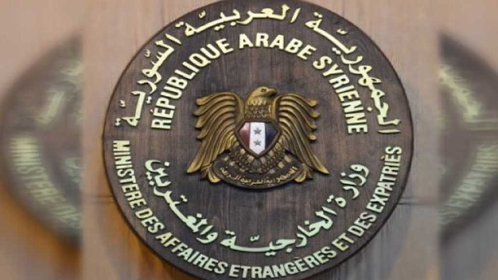 الخارجية السورية تحذّر الاحتلال من تداعيات عدوانه على دمشق