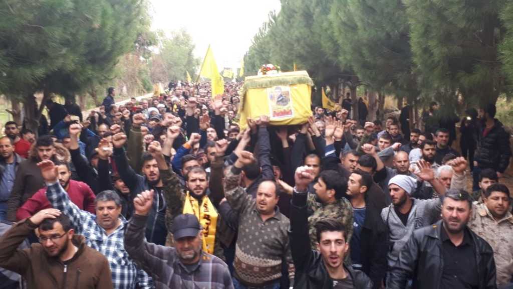حزب الله يشيّع الشهيد المجاهد حسين نايف الهق &rsquo;هادي&rsquo; في الهرمل