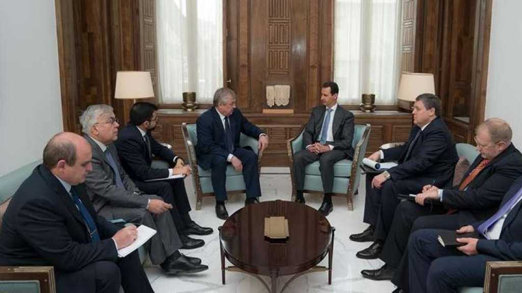 الرئيس الأسد بحث مع مبعوث الكرملين تطبيق مخرجات مؤتمر &rsquo;سوتشي&rsquo;