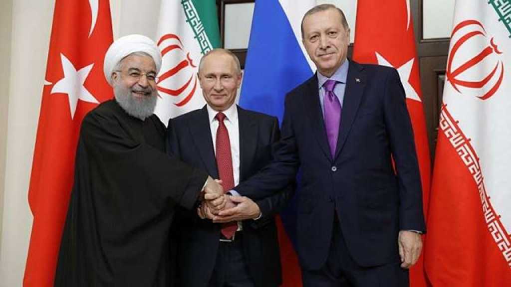 قمة ثلاثية بين بوتين وأردوغان وروحاني في نيسان/أبريل