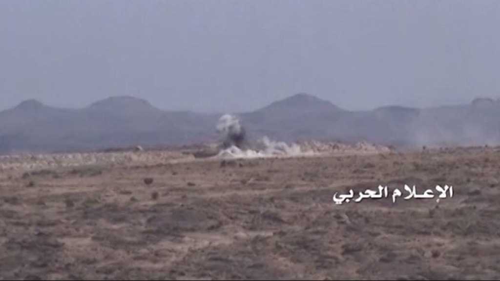 الجيش اليمني يستهدف تجمعات العدوان السعودي في نجران ويحرق مخزن أسلحة لقواته في رقابة الحمر