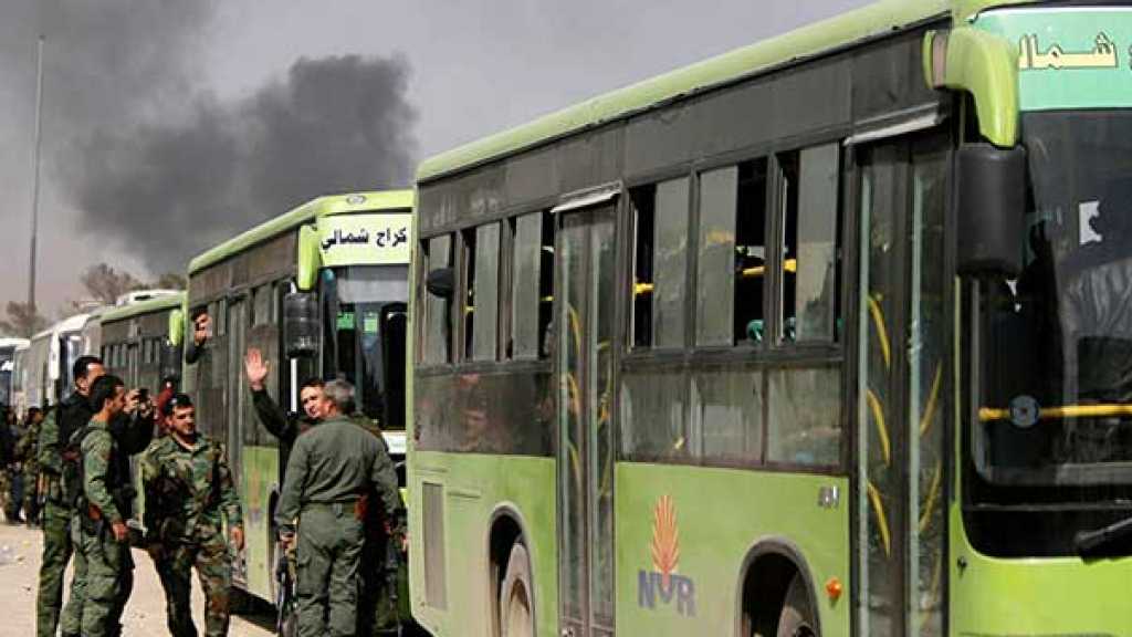 الدفاع الروسية: مغادرة 5290 مسلحا وعائلاتهم من الغوطة الشرقية إلى إدلب