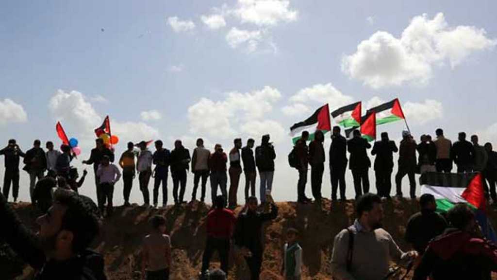 انطلاق مسيرة العودة الكبرى في فلسطين