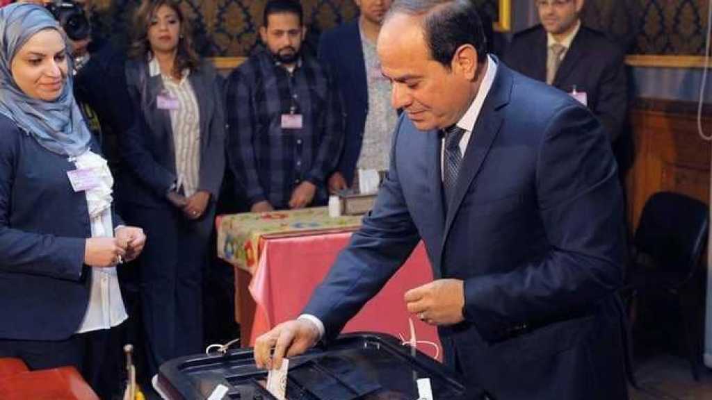 إعلان فوز السيسي بفترة رئاسية ثانية