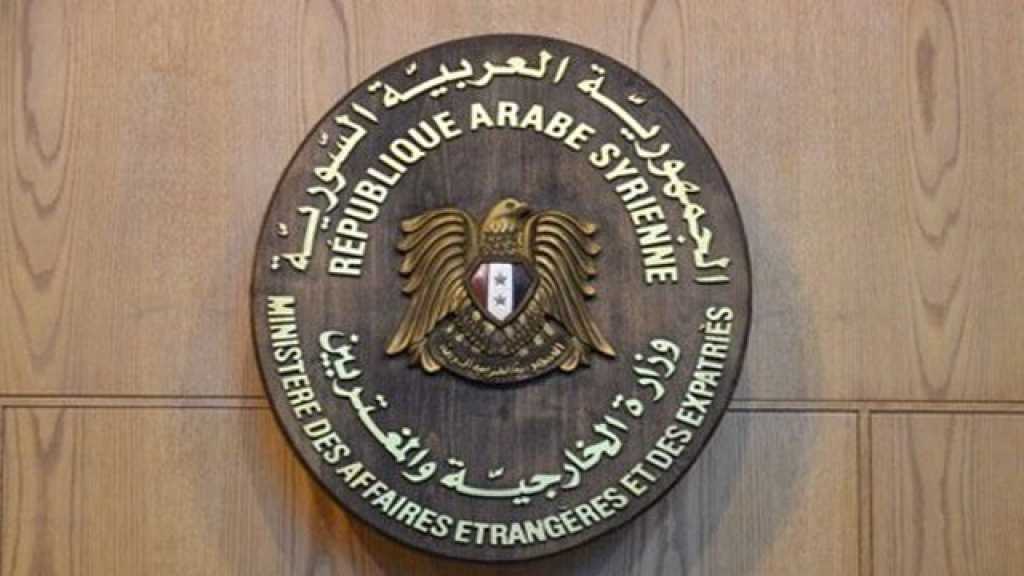 الخارجية السورية: أيّ تحقيق نزيه سيثبت تورط واشنطن وإرهابييها باستخدام السلاح الكيميائي