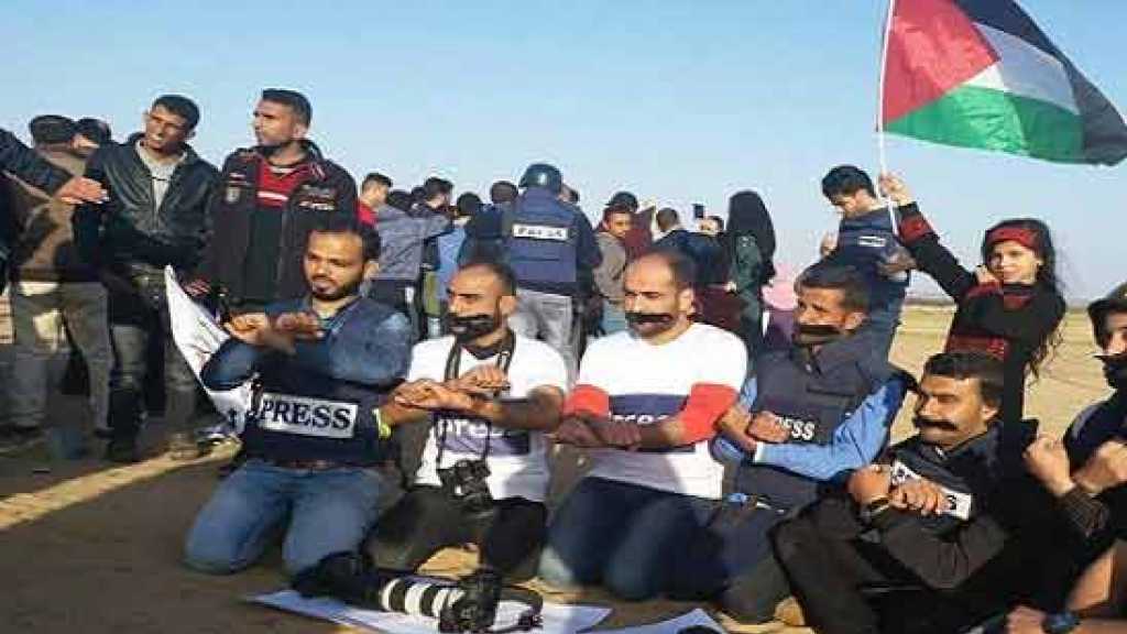 الاحتلال يواصل جرائمه بحق الصحفيين في غزة