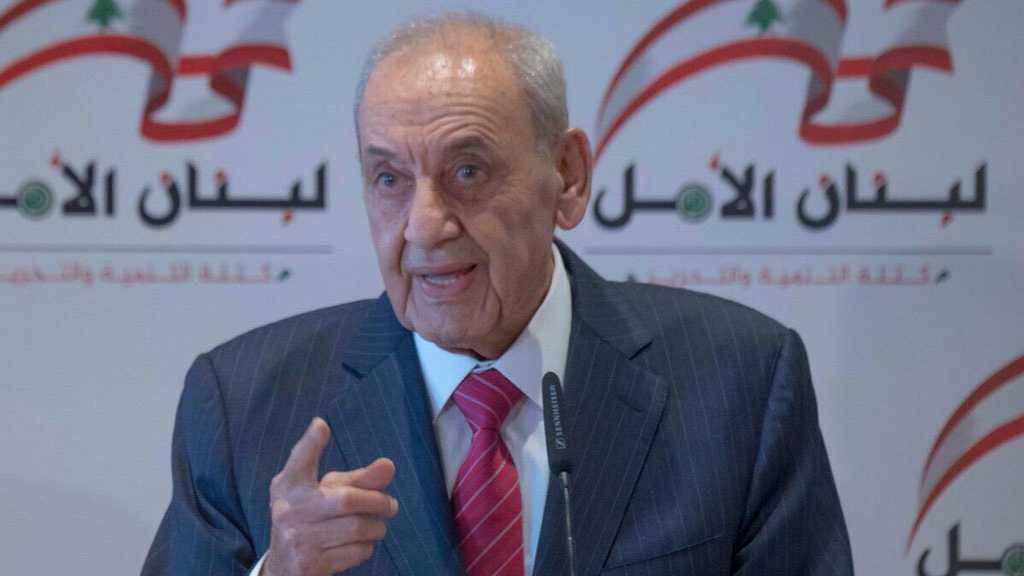 &nbsp;الرئيس بري: نرفض دفن رؤوسنا بالرمل لتمرير أي مشروع يتصل بالتوطين