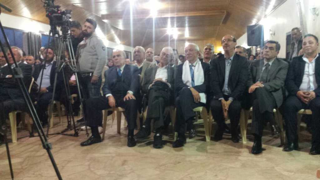 المرشح عن لائحة &rsquo;الأمل والوفاء&rsquo; إميل رحمة يقيم حفلا انتخابيا في دير الأحمر