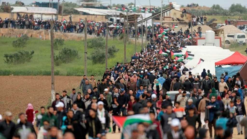 &ldquo;هيئة مسيرات العودة&rdquo; تدعو لأوسع مشاركة في &ldquo;جمعة عمال فلسطين&rdquo;